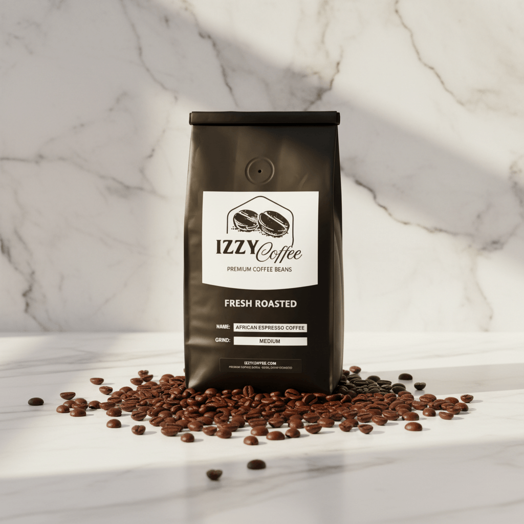 African Espresso Coffee Izzy Coffee brewing accessory detail image for home coffee setup