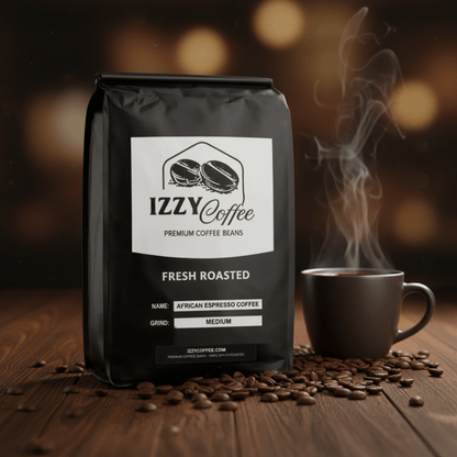 African Espresso Coffee Izzy Coffee brewing accessory detail image for home coffee setup