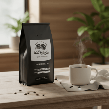 African Espresso Coffee Izzy Coffee brewing accessory detail image for home coffee setup