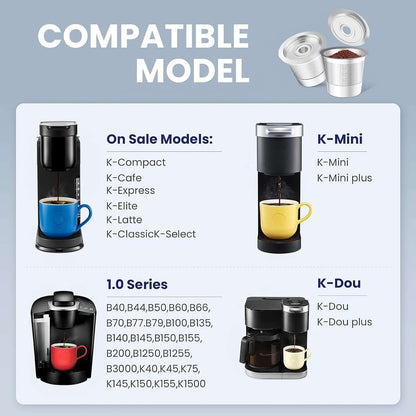 Reusable Stainless Steel K-Cup Pod Izzy Coffee brewing accessory detail image for home coffee setup