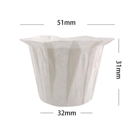 Disposable Coffee Filter Cups Izzy Coffee brewing accessory detail image for home coffee setup